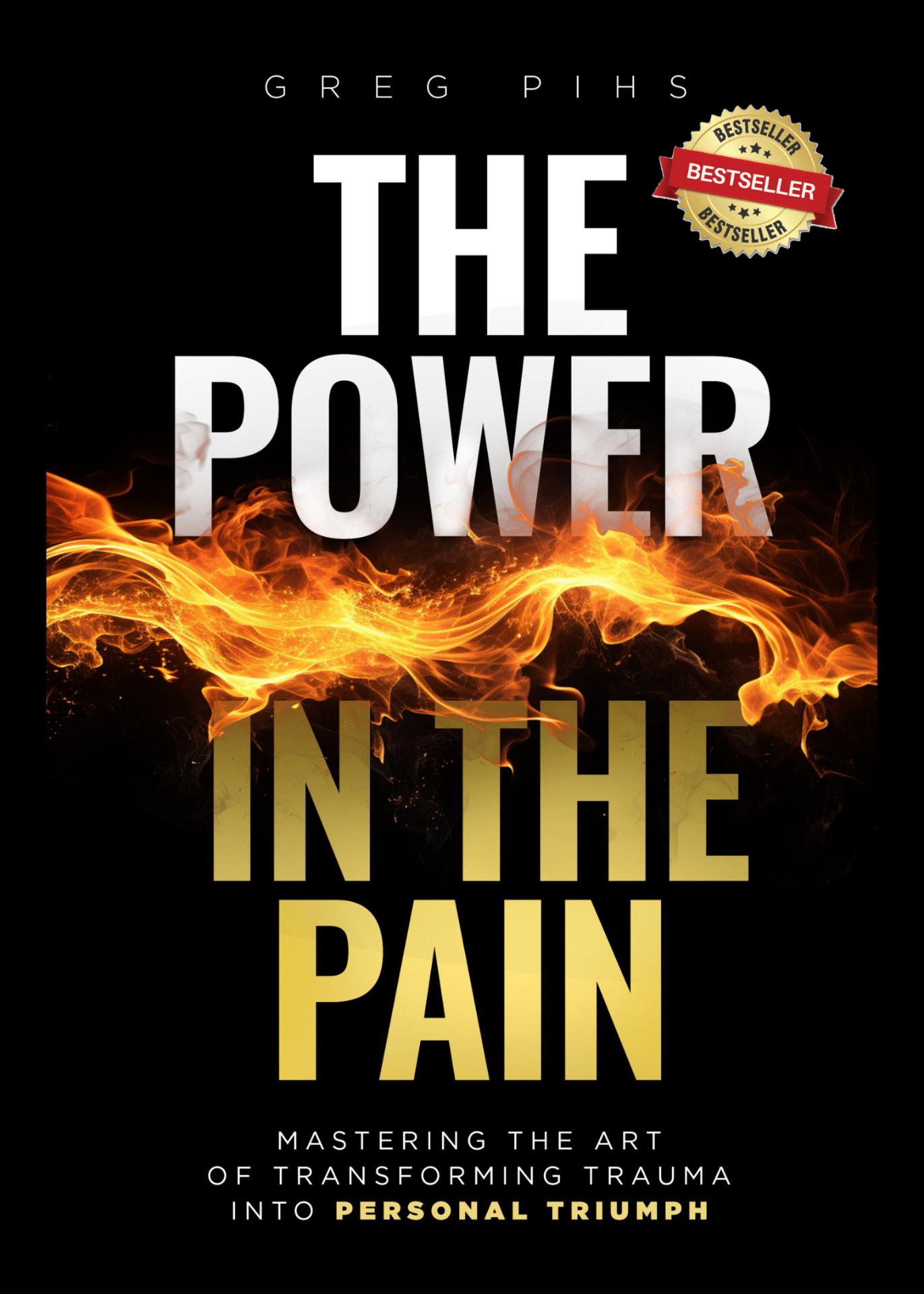 The Power In The Pain by Greg Pihs, best-selling book cover